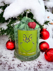 Grinch Dessert Candle