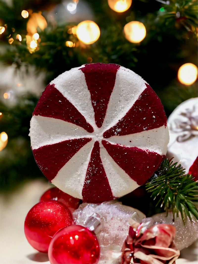 Peppermint Candy Bath Bomb