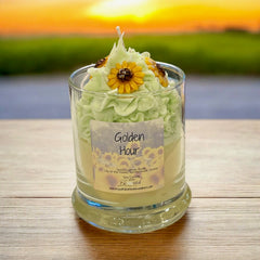 Golden Hour Dessert Candle