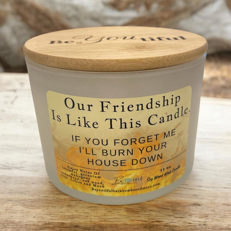 Our Friendship Conversation Candle